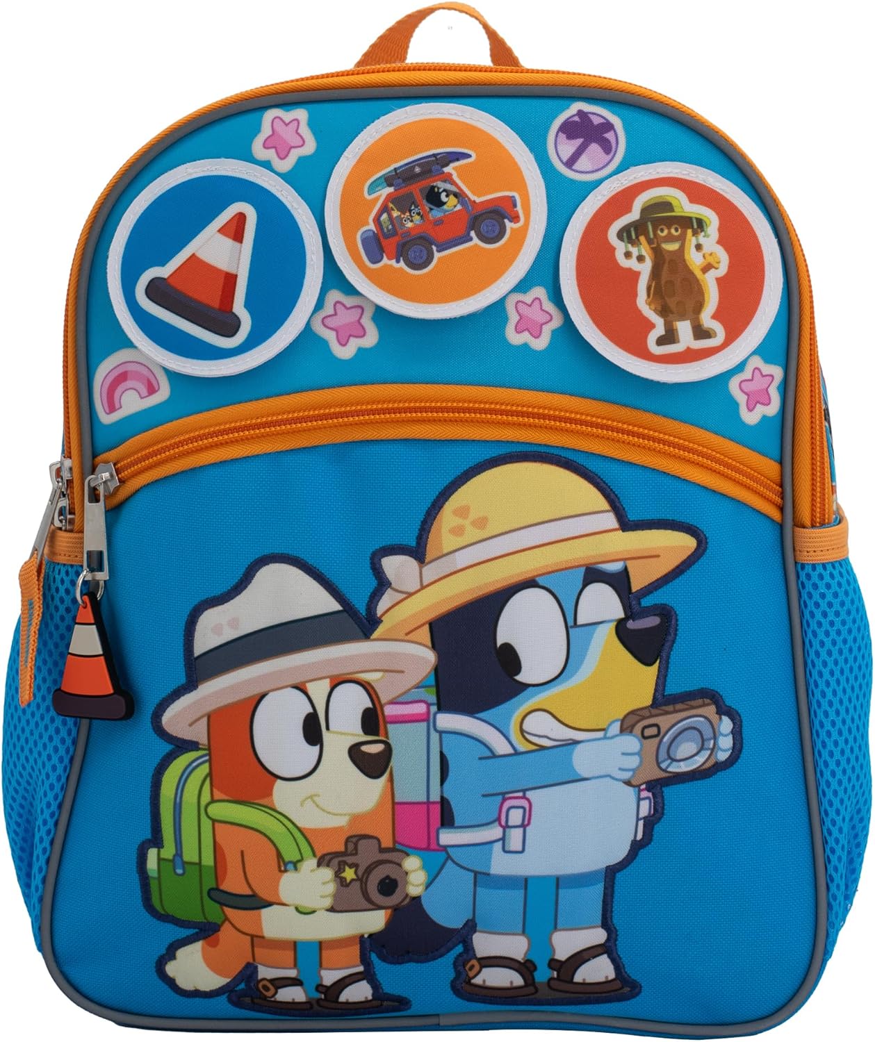 Bluey Interactive Mini Backpack for Kids - Fun School Bag - 35 characters