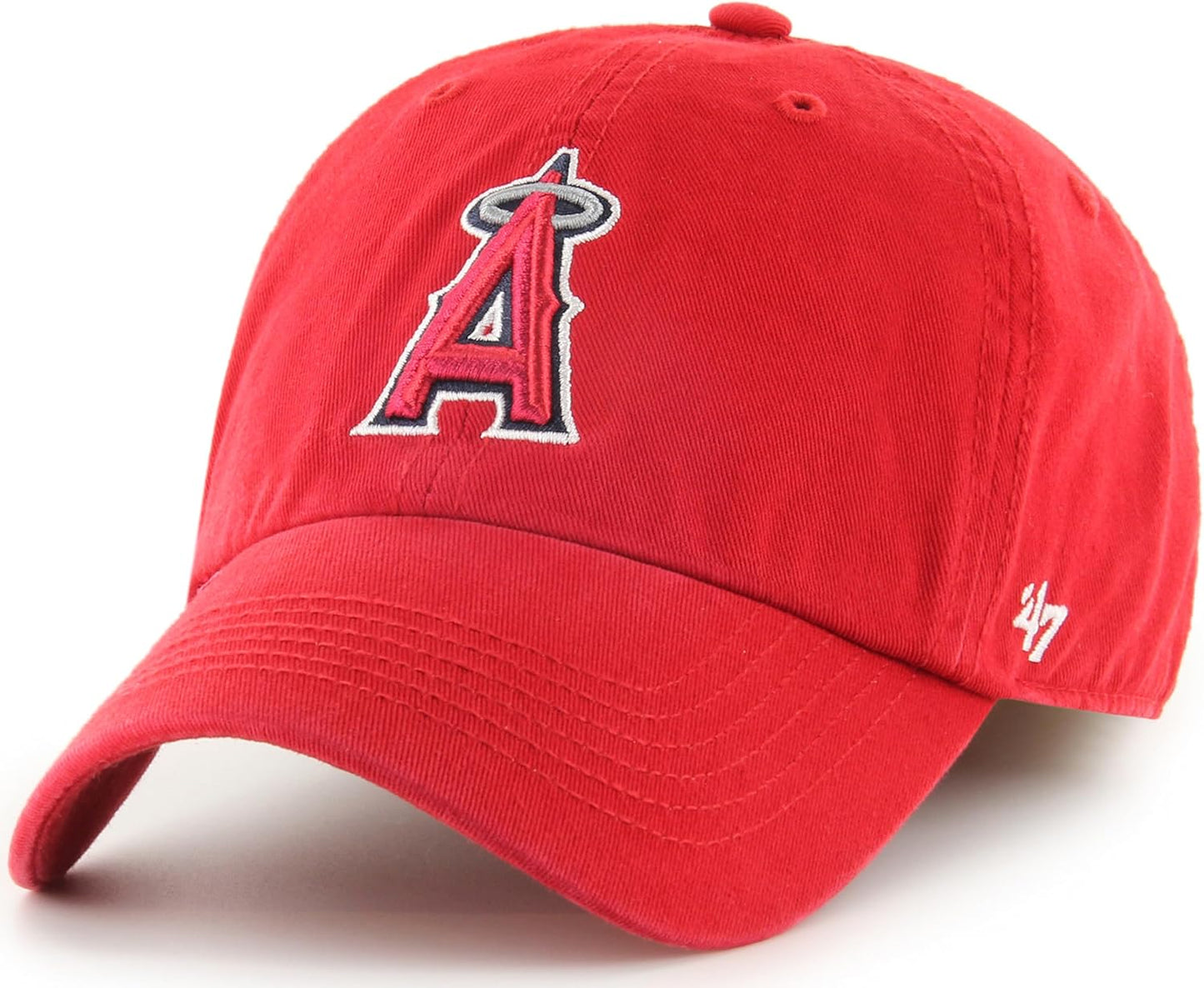 47 MLB Team Color Primary Logo Fitted Baseball Hat for All