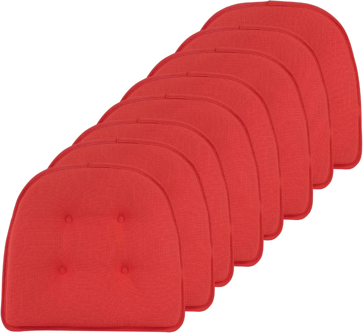 Klear Vu Omega Non-Slip Chair Cushions for Dining Room Comfort