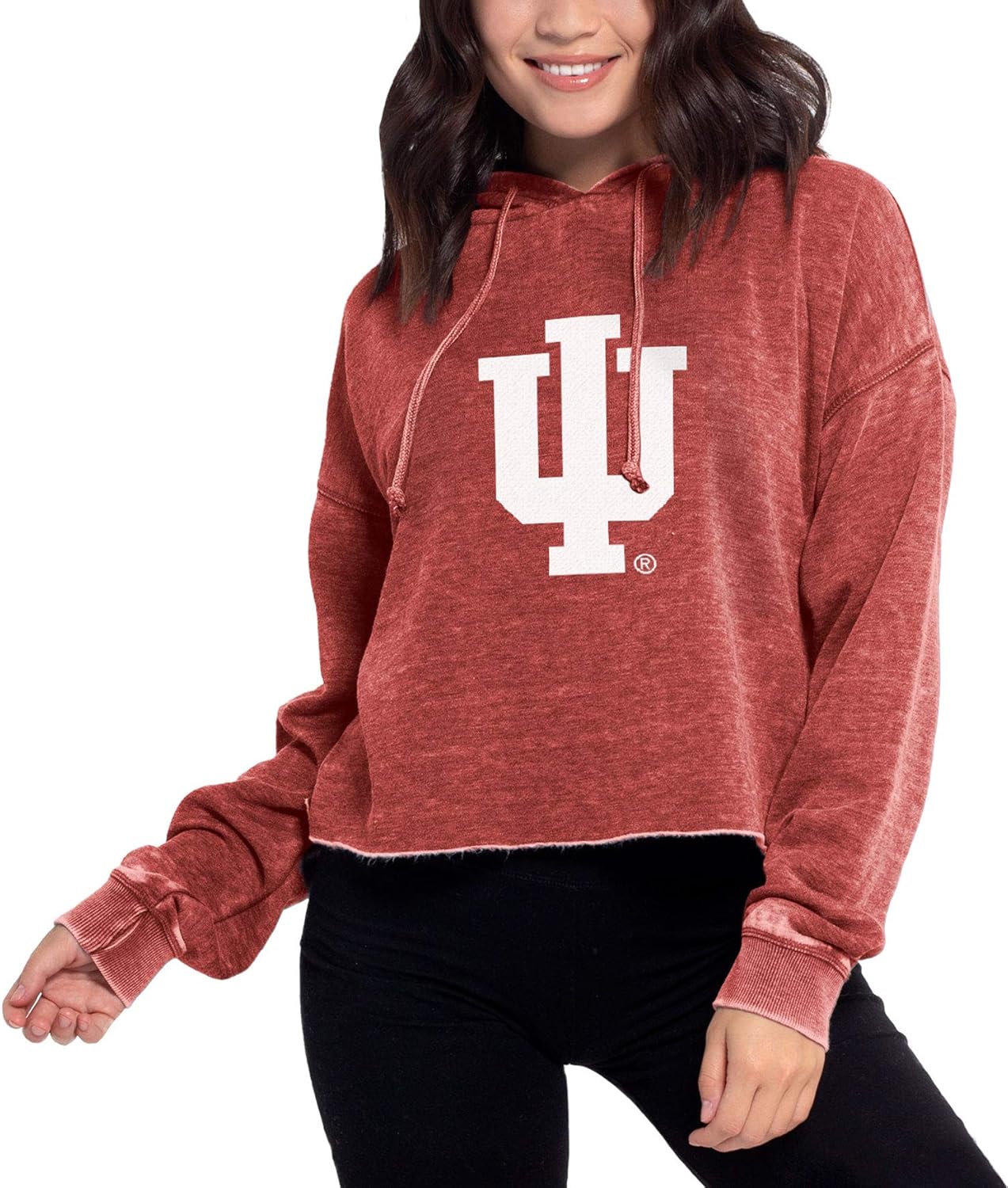 Chicka-D Women's Campus Cropped Hoodie for Stylish Comfort