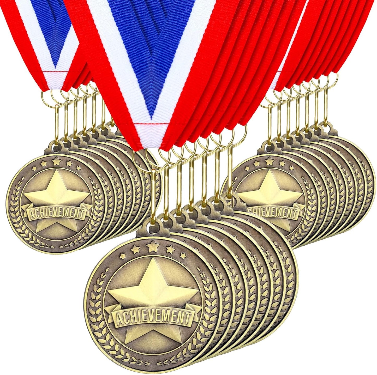30 Pcs 2ft' Gold Winner Medals for Tournaments and Competitions