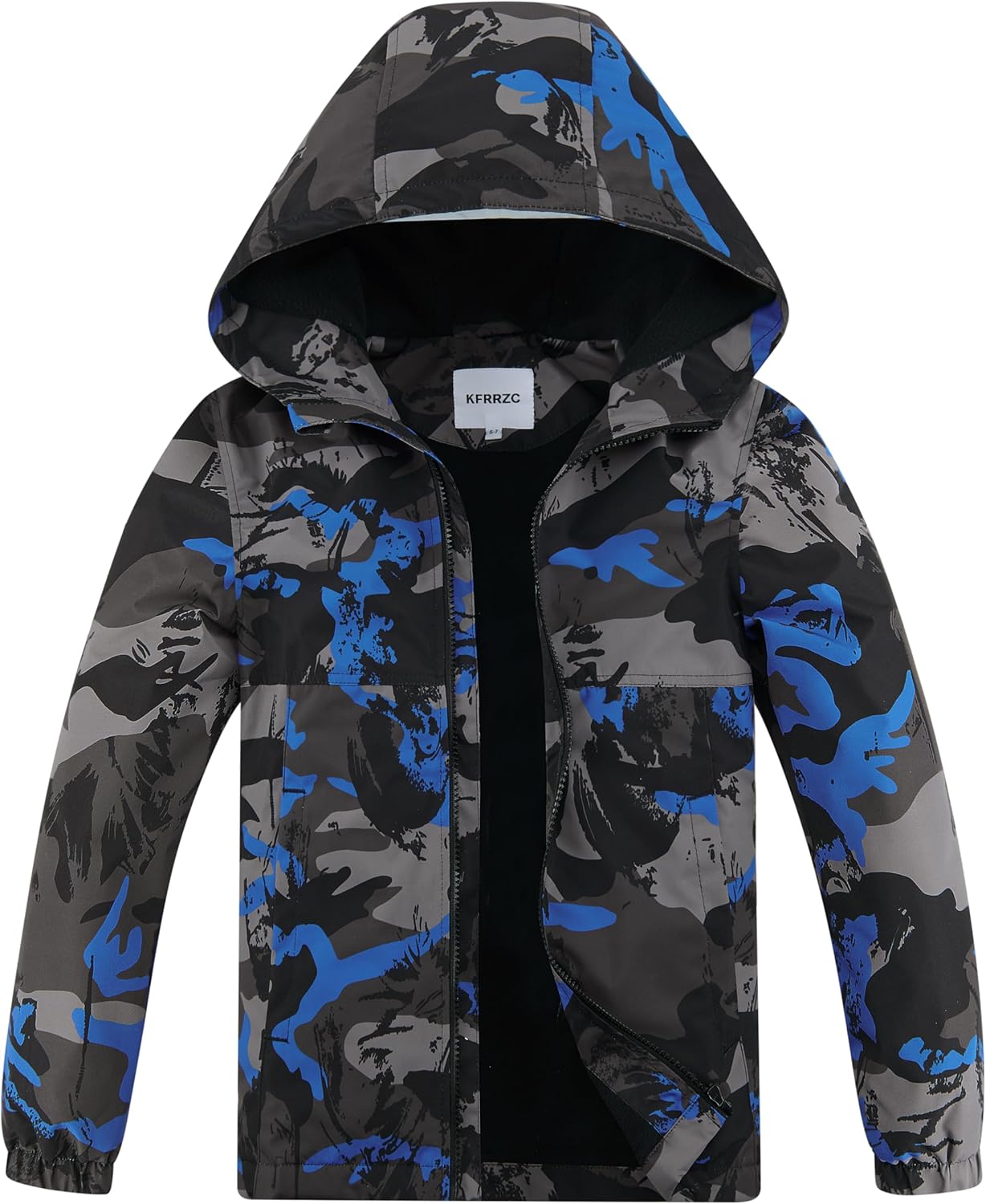Boys Rain Jackets Waterproof Hooded Lightweight Windbreakers