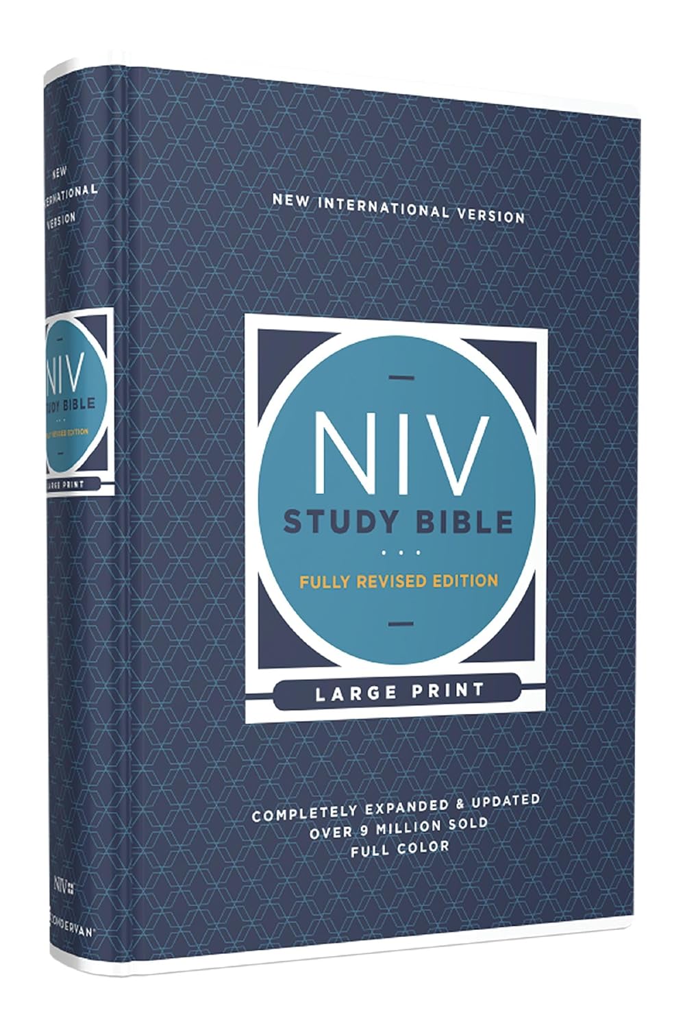 NIV Study Bible Fully Revised Edition Large Print Hardcover