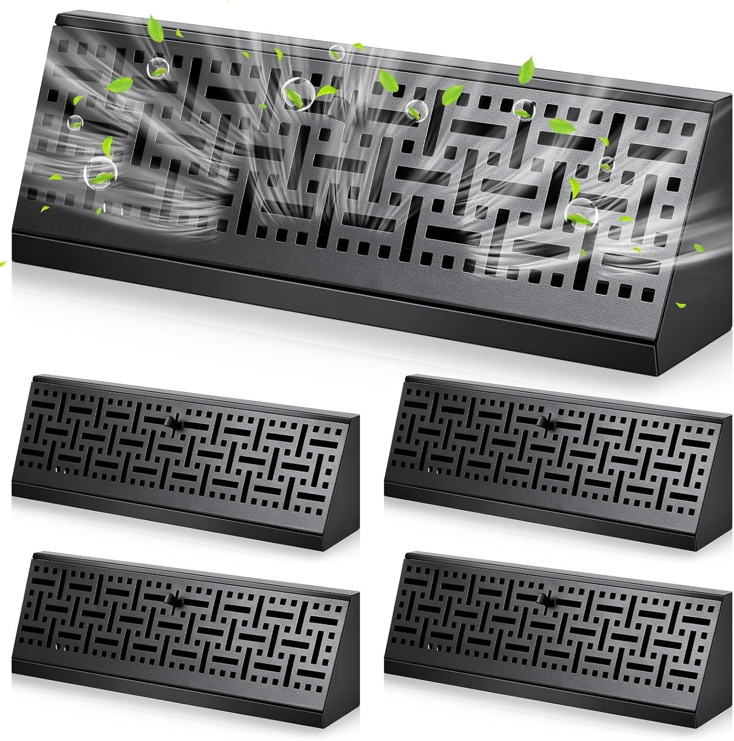 Landhoow 15 Inch Baseboard Diffuser Vent Covers for Home Use