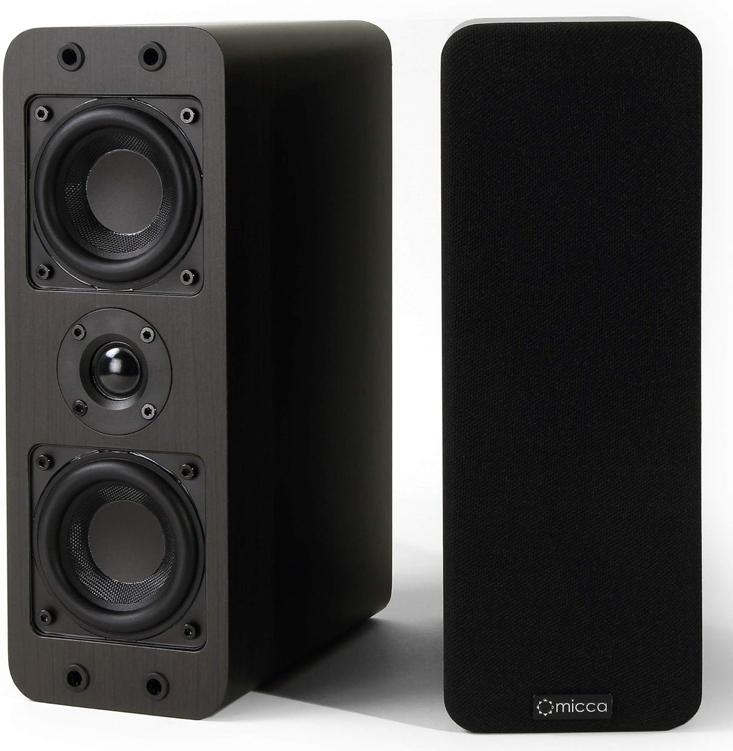 Compact Micca OoO Speakers: Rich Sound, Slim Design