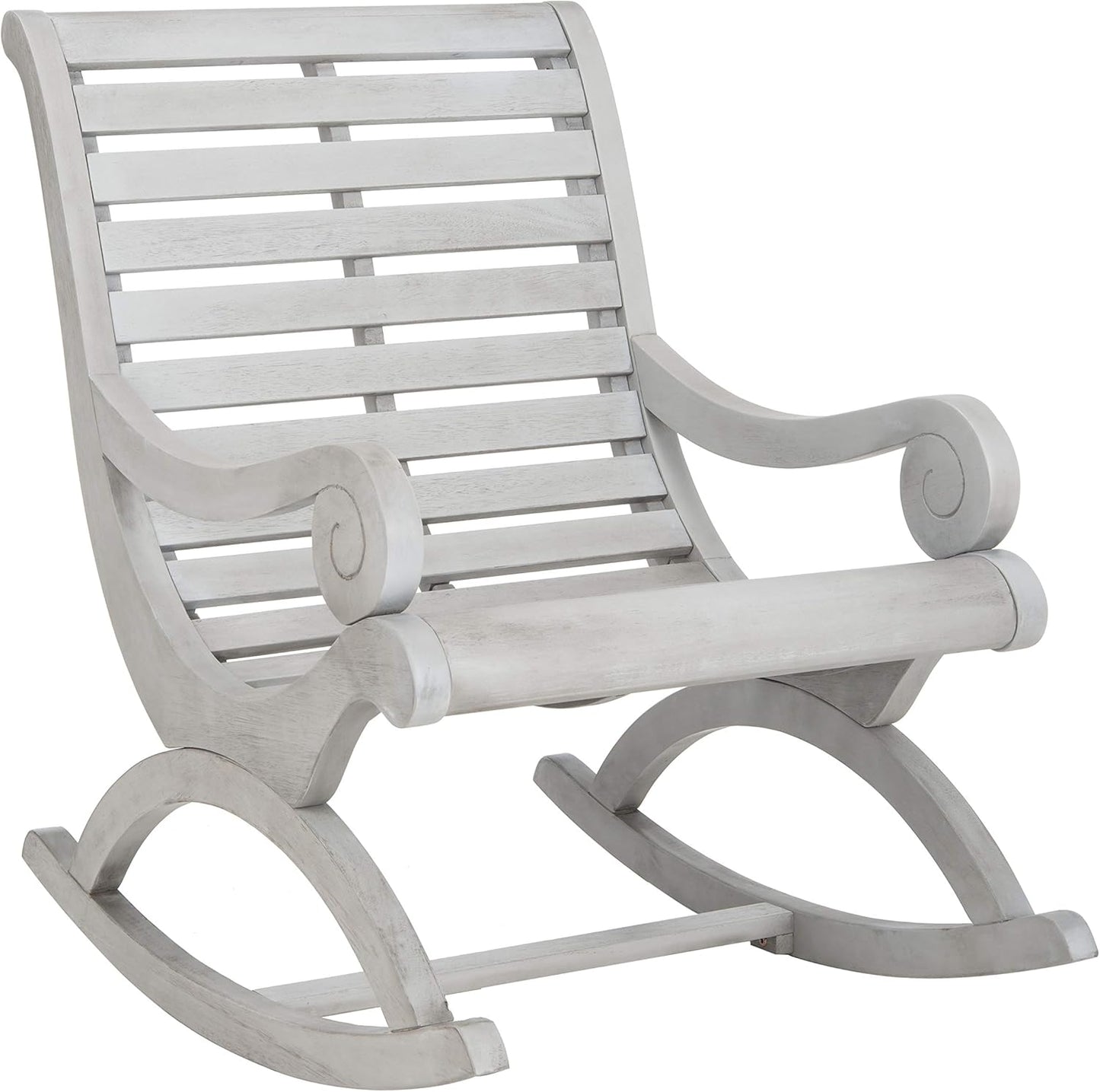 Safavieh Ash Grey Rocking Chair - Outdoor Comfort