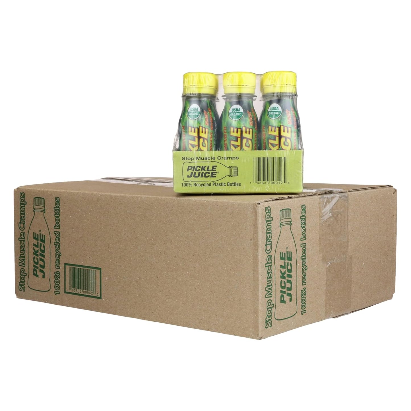 Pickle Juice Sports Drink Shots for Immediate Cramp Relief