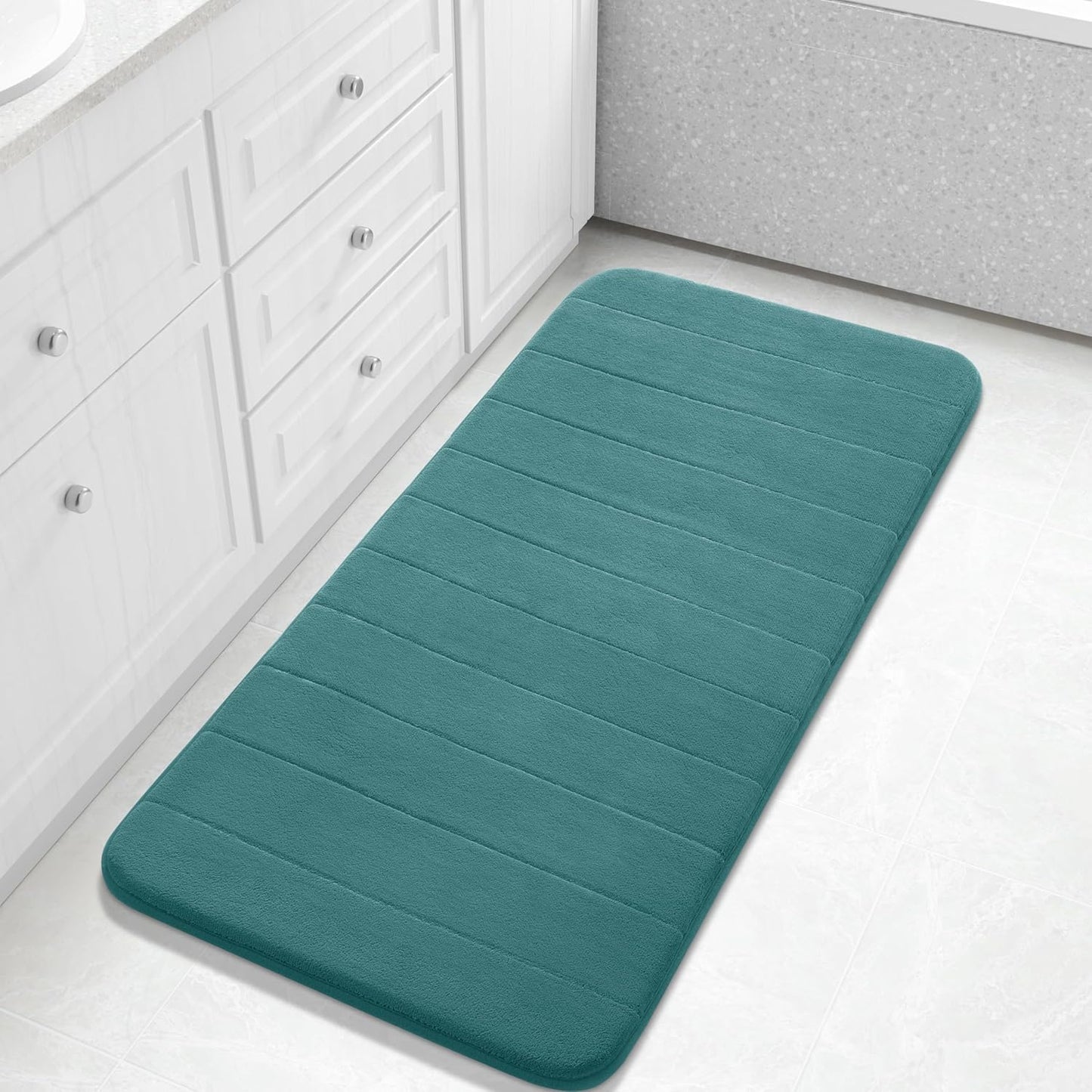 Yimobra Long Bath Mat 44x24, Super Soft Quick Dry Memory Foam