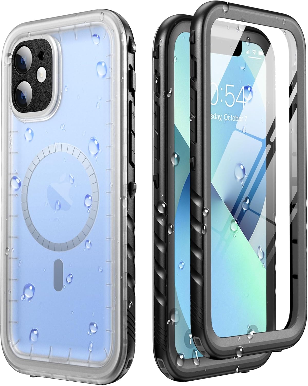SOKUSIN iPhone 13 Waterproof Magnetic Case for Ultimate Protection