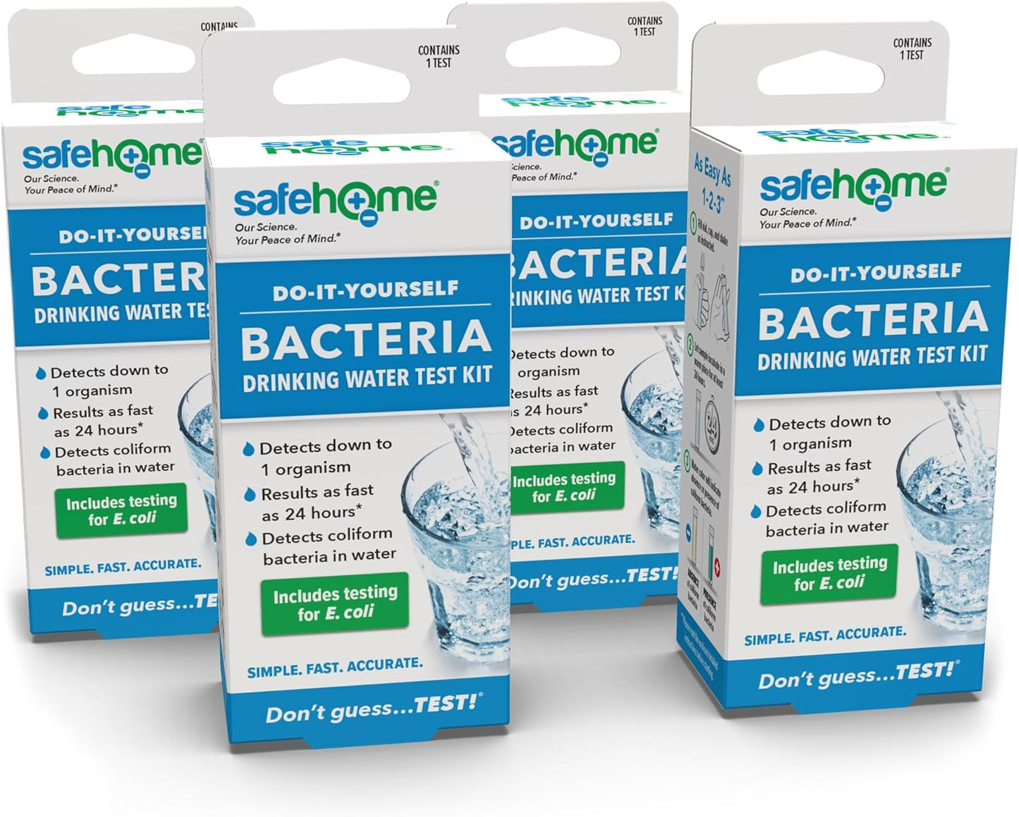 Safe Home DIY Bacteria in Water Test Kit for Fast Results