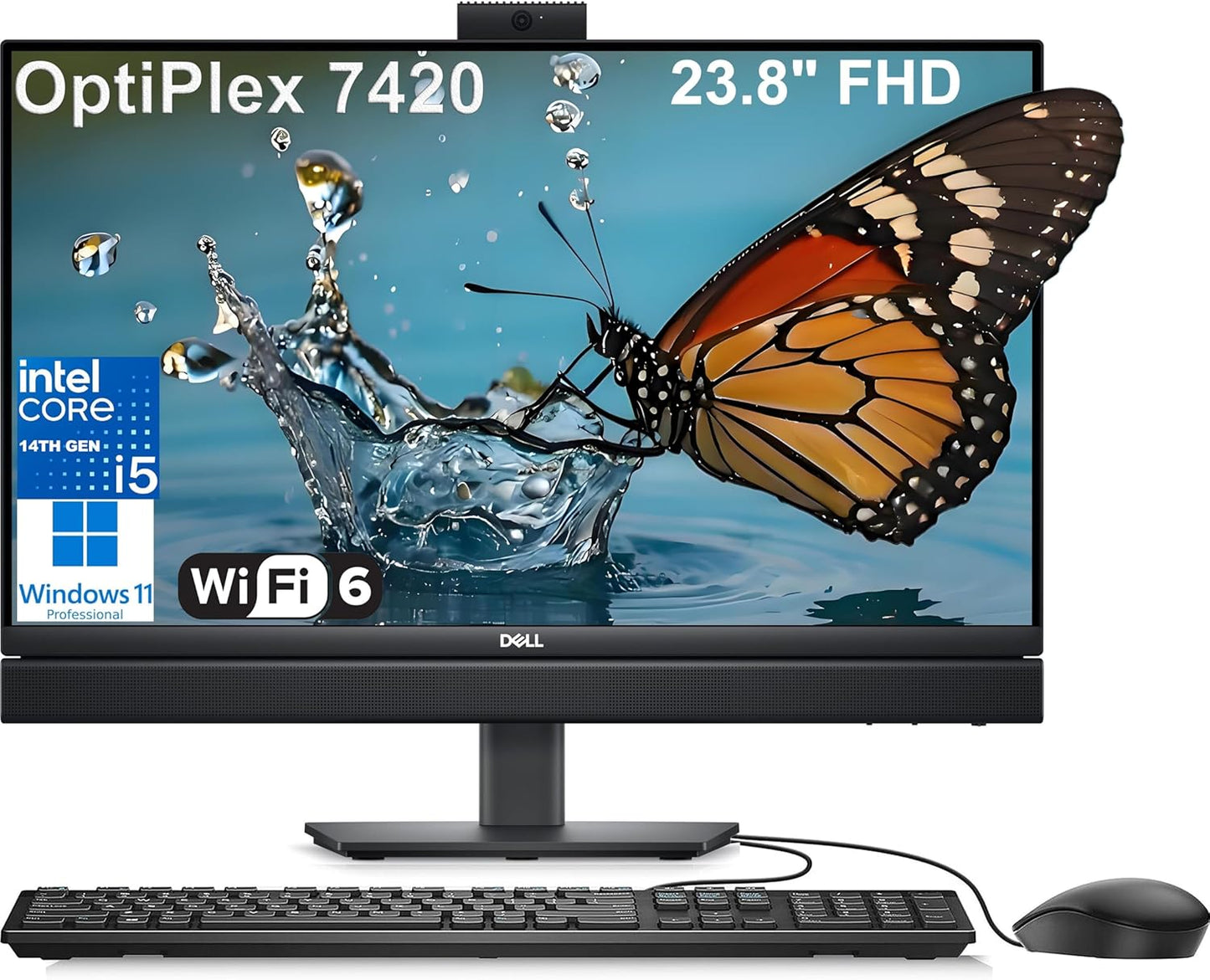 Dell OptiPlex 7420 All-in-One Desktop with 64GB RAM and 2TB SSD