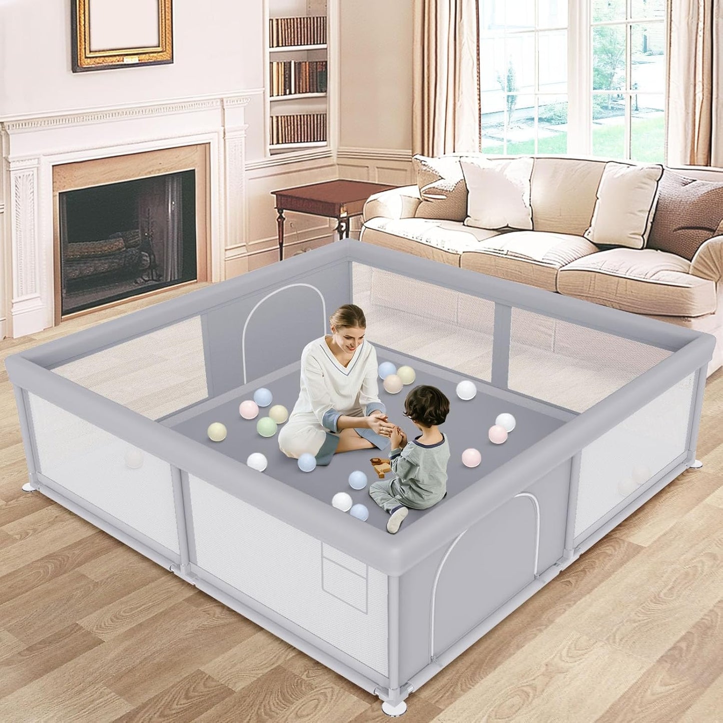 Spacious Baby Playpen for Endless Fun