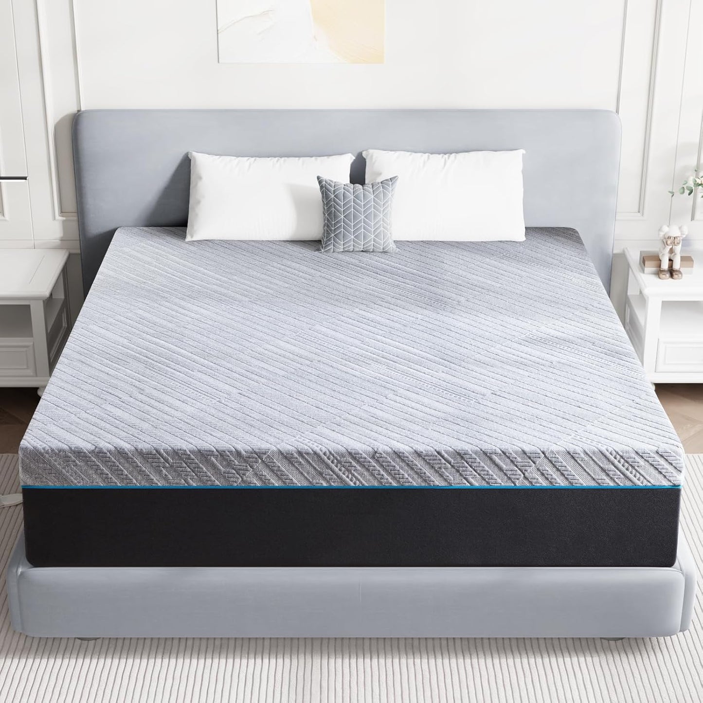 10 Inch Full Size Memory Foam Mattress for Cool Sleep Comfort