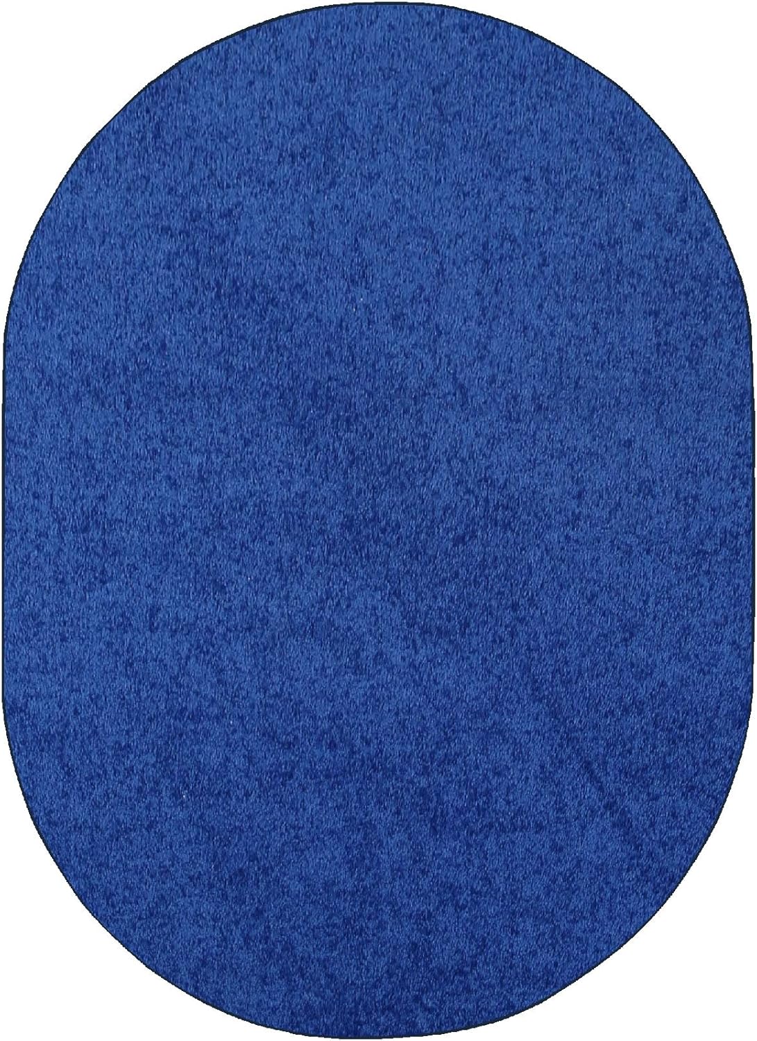 Neon Blue Pet Friendly Area Rug for Living Room and Bedroom