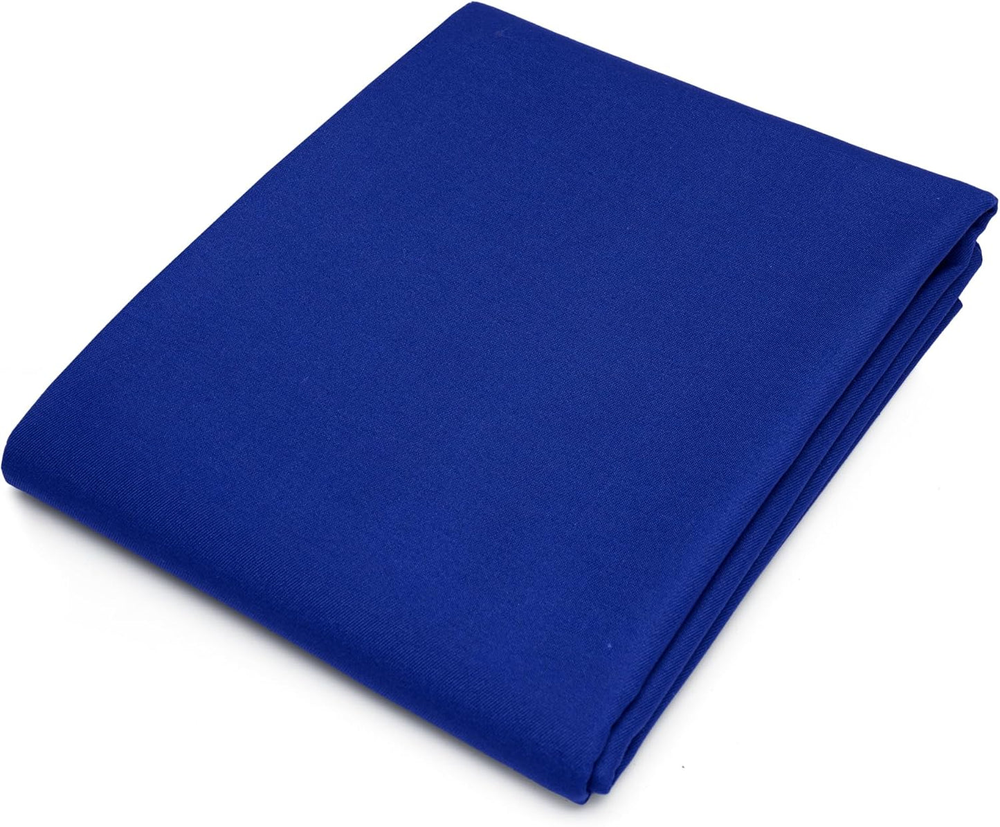 Pico Textiles Royal Blue Poly Cotton Twill Fabric for Crafts