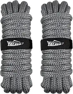 Dock Lines Nylon Rope for Boats - Durable 25ft & 35ft Options