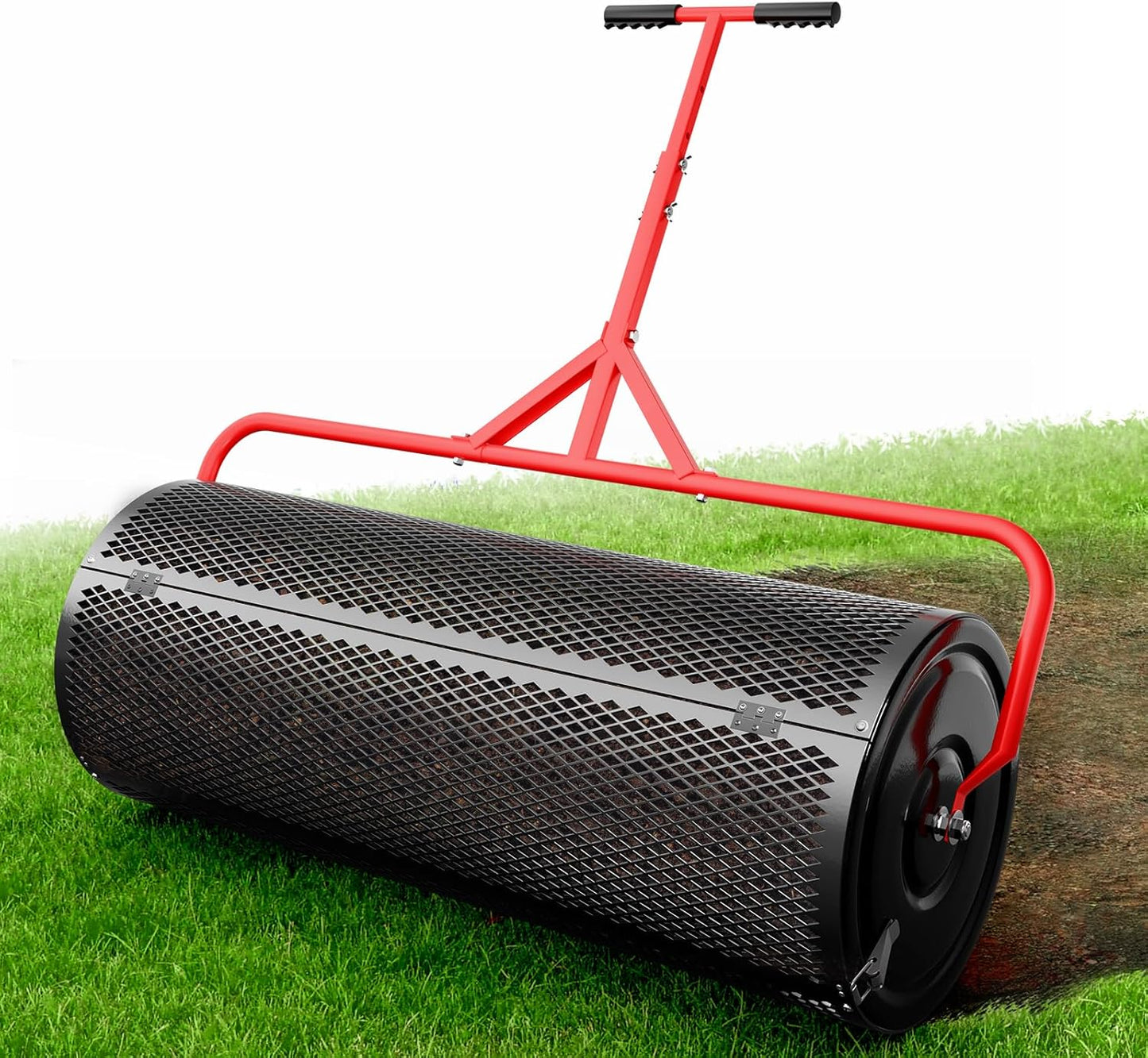 36 Inch Compost Peat Moss Spreader for Lawn Care Efficiency