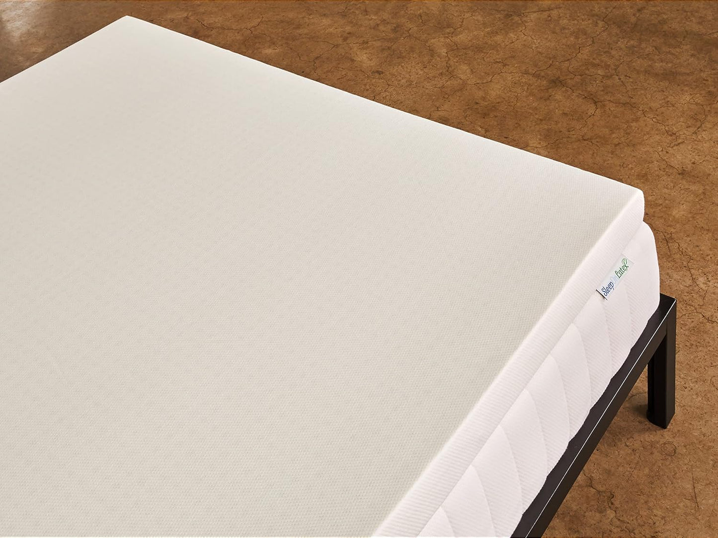 Pure Green Natural Latex Mattress Topper - Soft 1 Inch Full Size