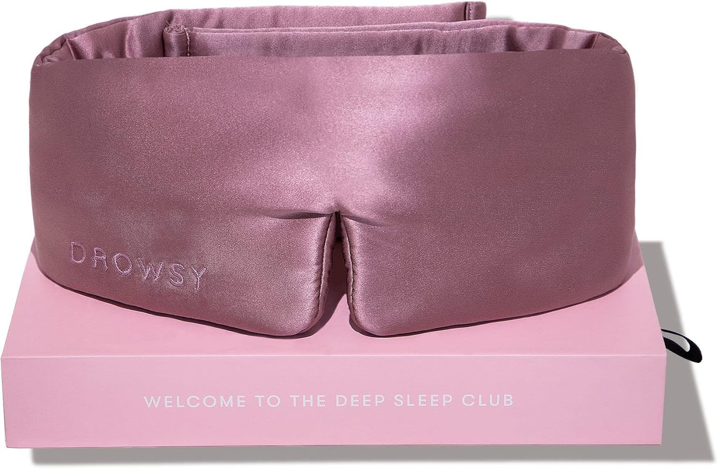 DROWSY Silk Sleep Mask for Luxury Sleep in Total Darkness