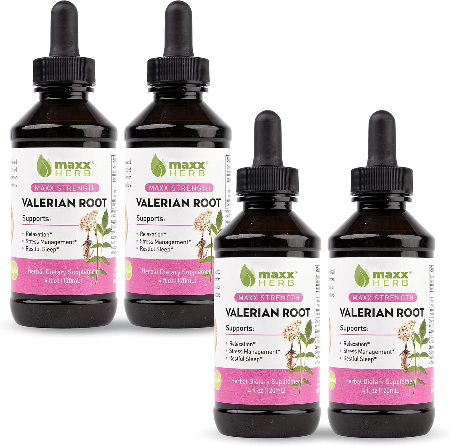 Maxx Herb Valerian Root Extract for Relaxation and Sleep Support
