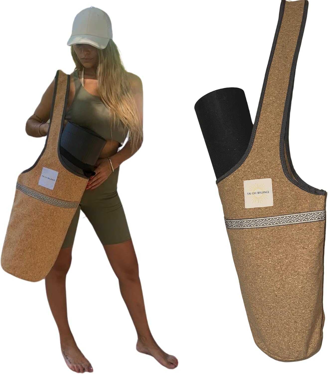 Balance in Style: Cork Yoga Bag for Women