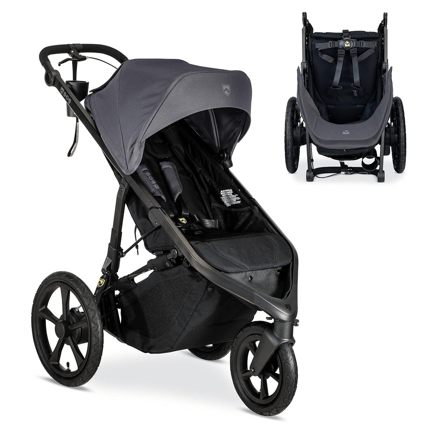 BOB Gear Wayfinder Jogging Stroller with Dual Suspension Features