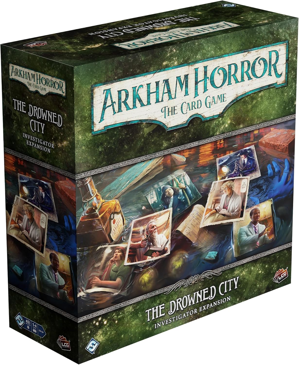 Arkham Horror The Card Game The Drowned City Expansion Review