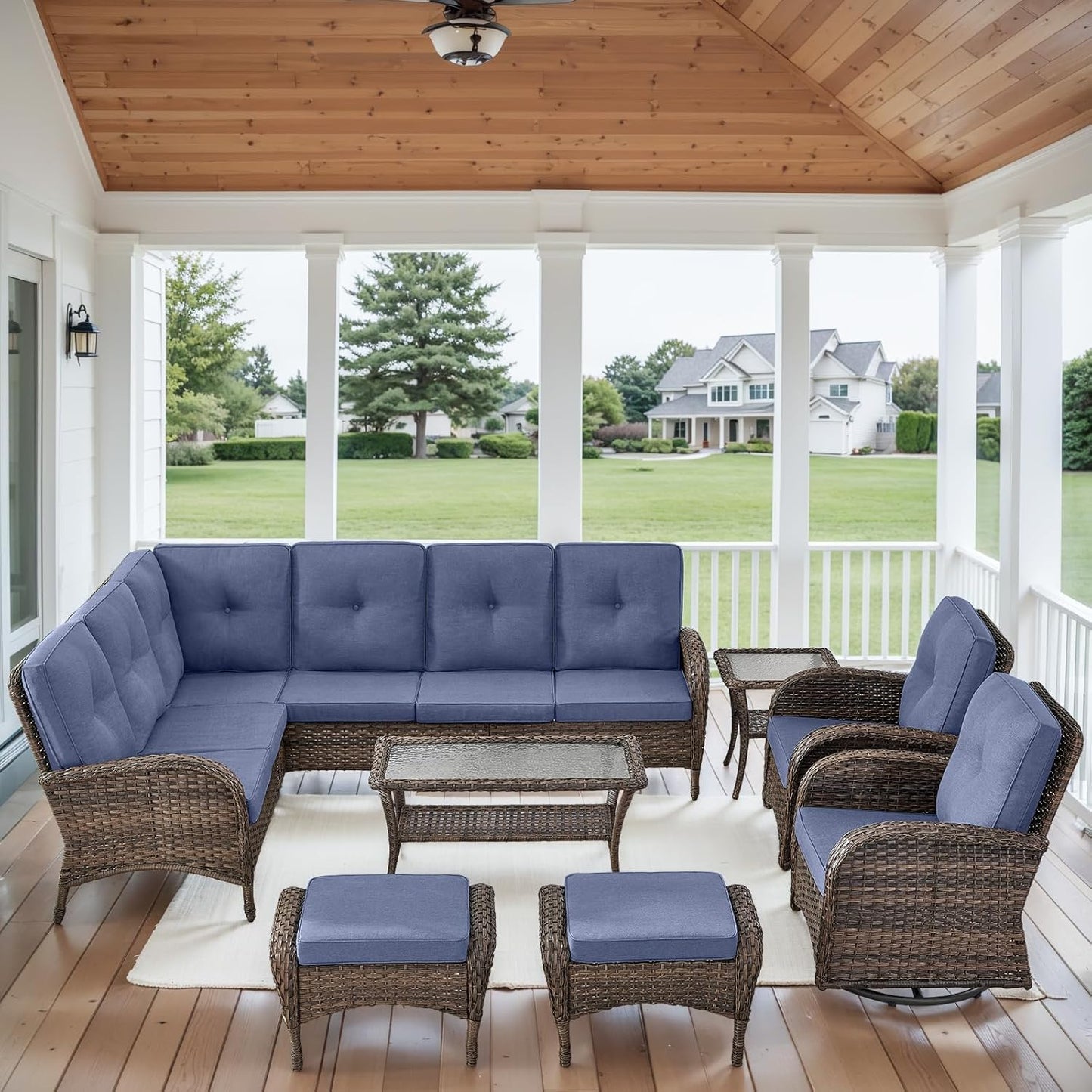 HUMMUH Outdoor Patio Furniture Set for Ultimate Comfort