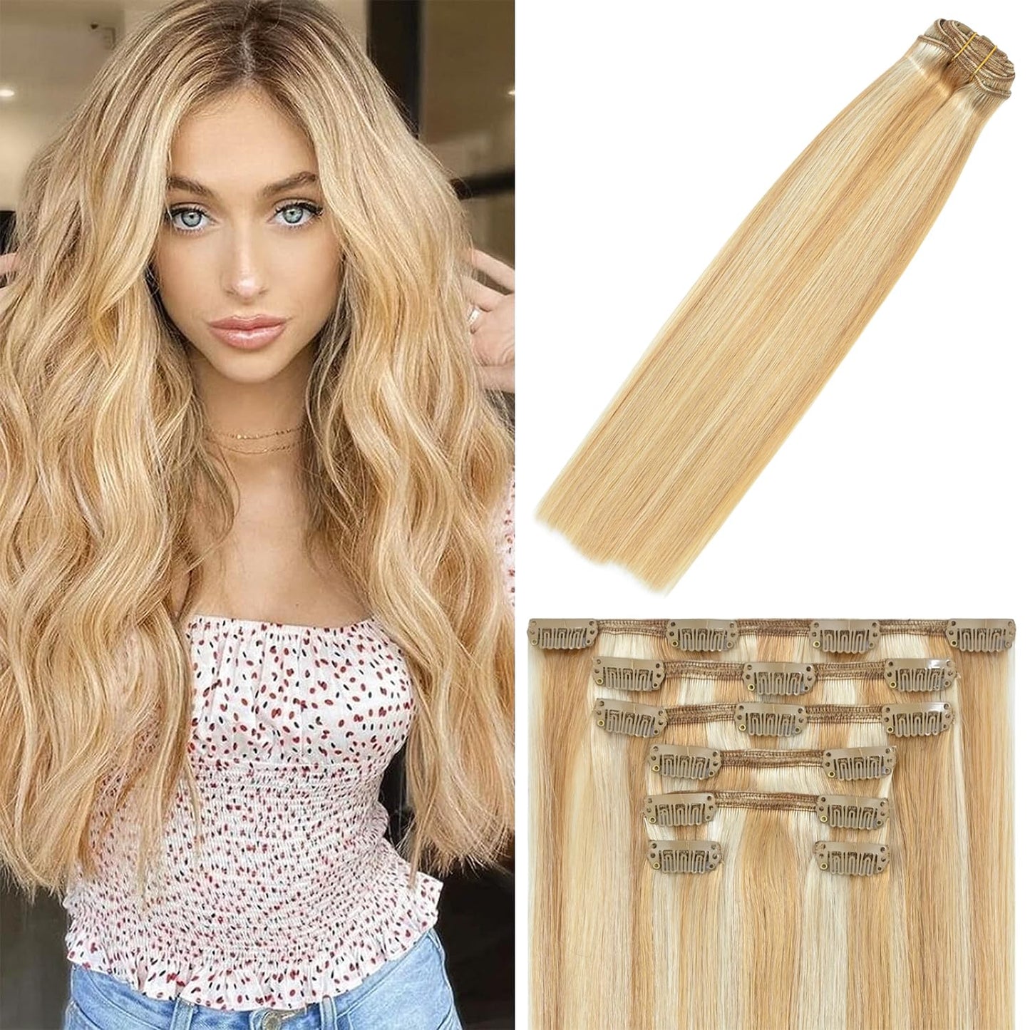 WindTouch Clip in Hair Extensions for a Stunning Balayage Look