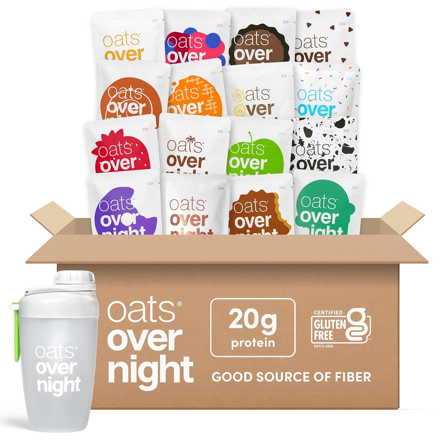 Oats Overnight Ultimate Variety Pack - High Protein Oatmeal