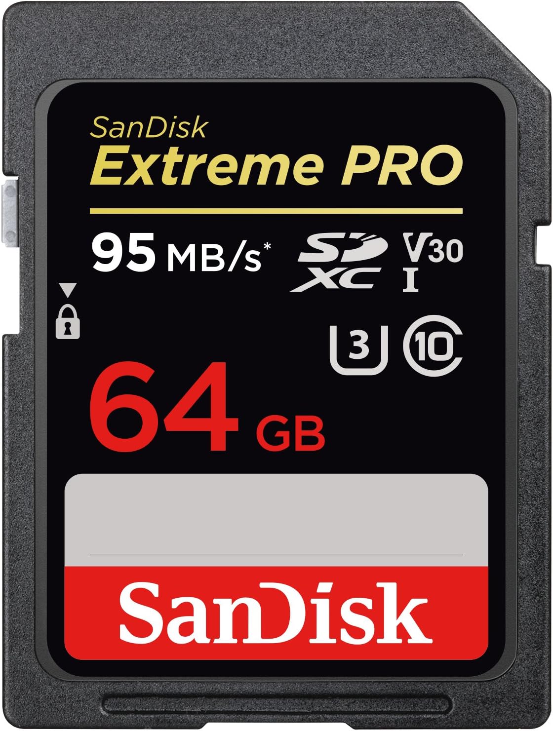 SanDisk 64GB Extreme PRO SDXC UHS-I Memory Card for Professionals