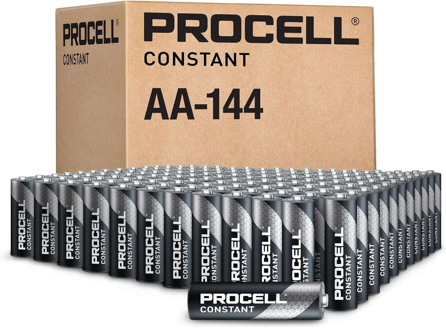 Procell Constant AA Long-Lasting Alkaline Batteries for Devices