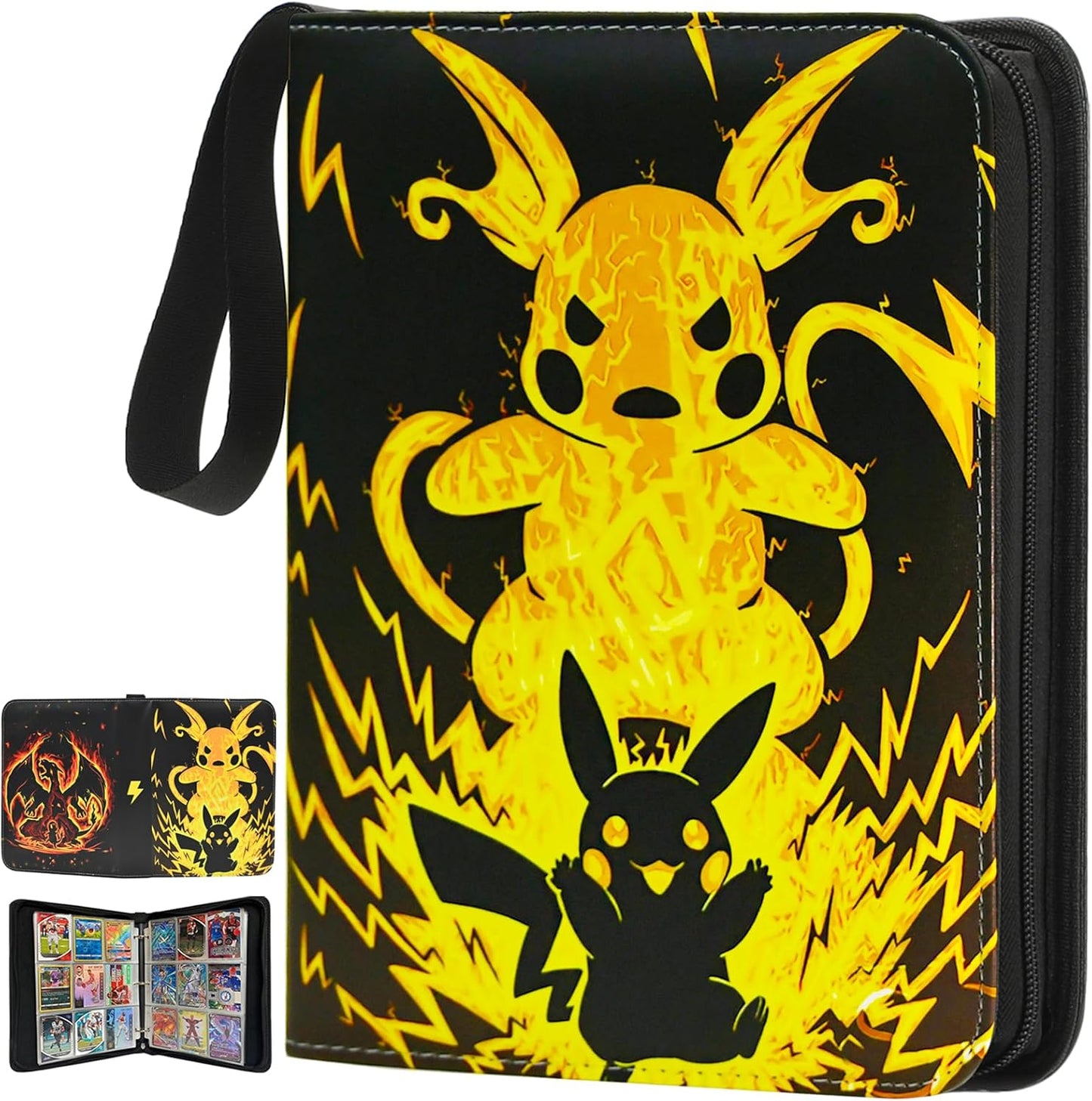 Card Binder Holder 9-Pocket for Trading Cards Collection Case