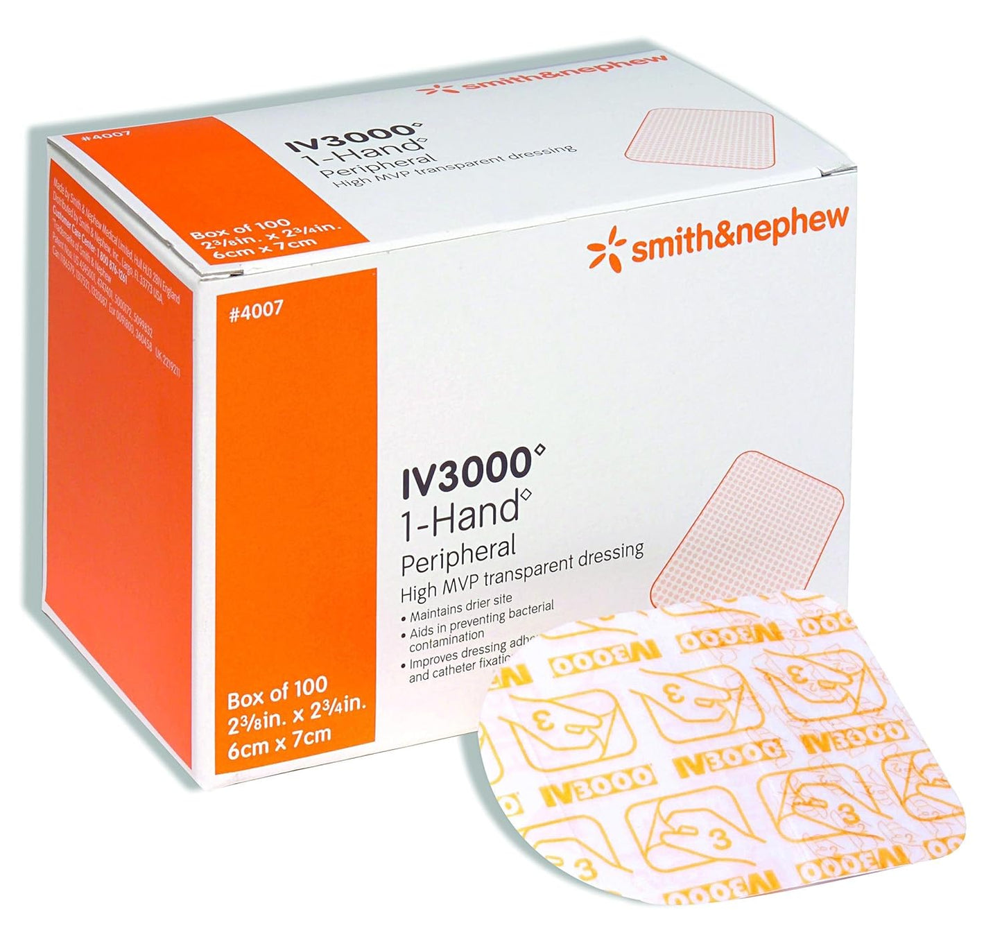 Opsite IV 3000 Dressing Box of 100 for Optimal Wound Care