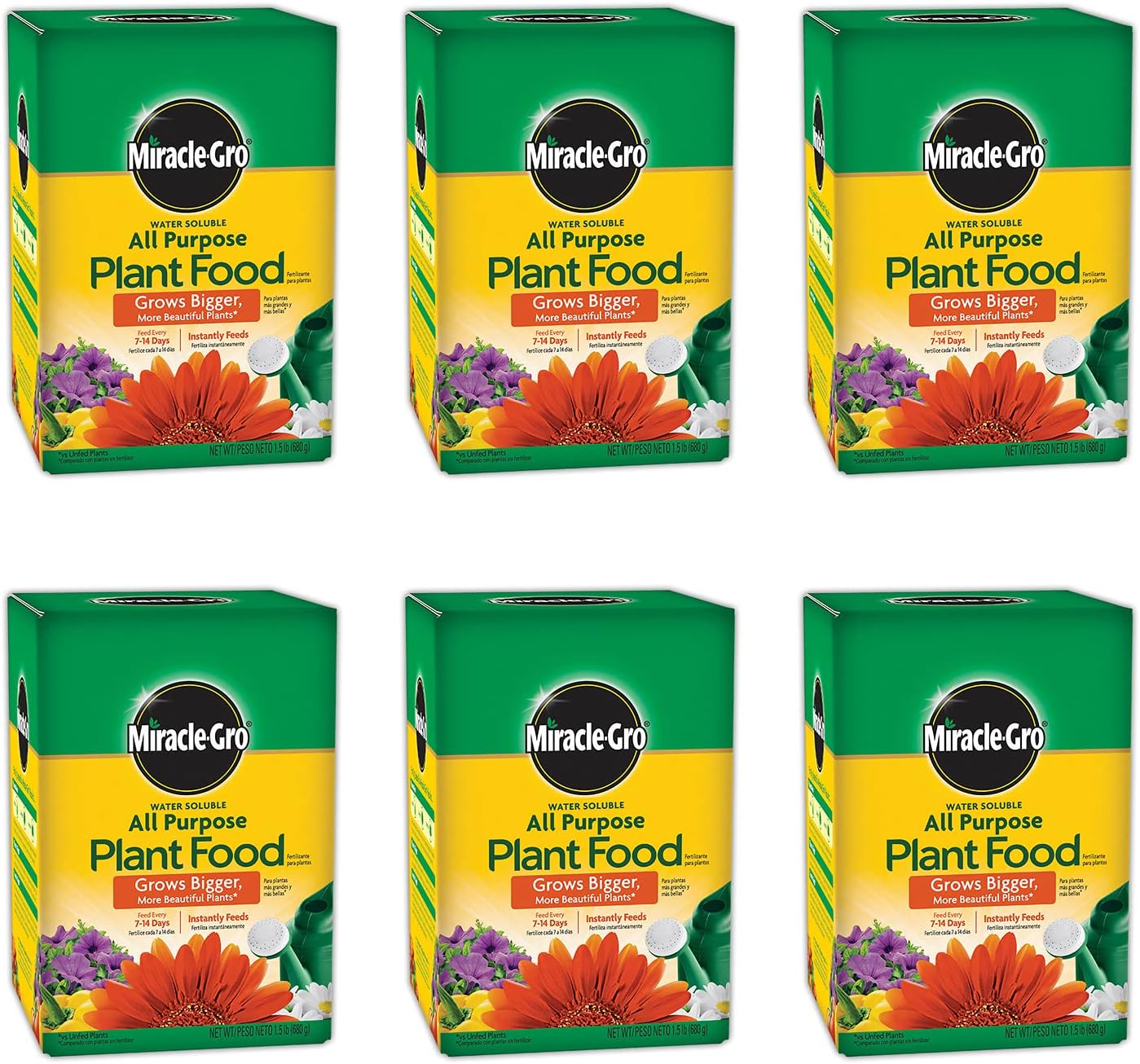 Miracle-Gro Water Soluble All Purpose Plant Food for Gardens