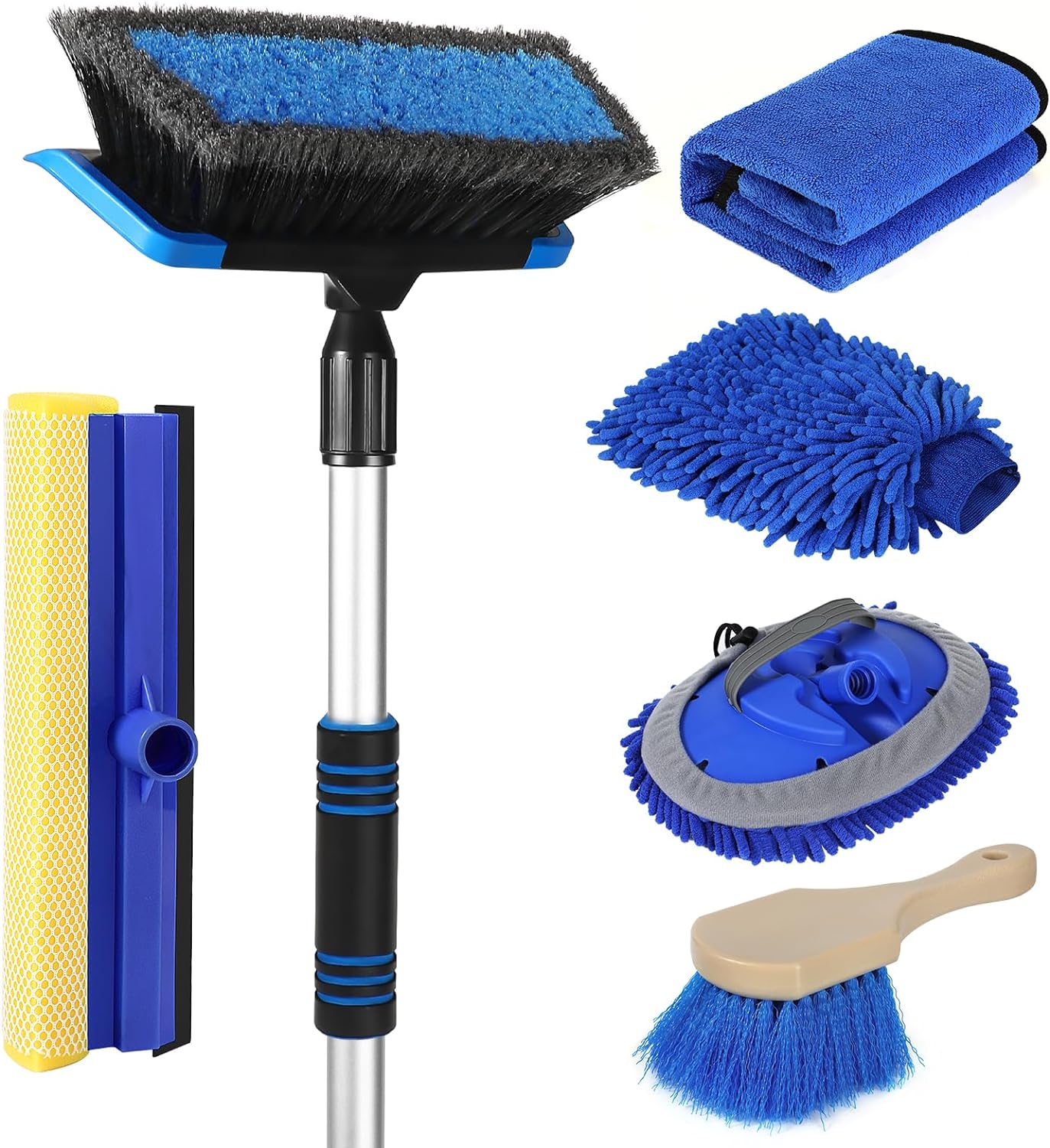 Wontolf 62'' Scratch-Free Car Wash Kit