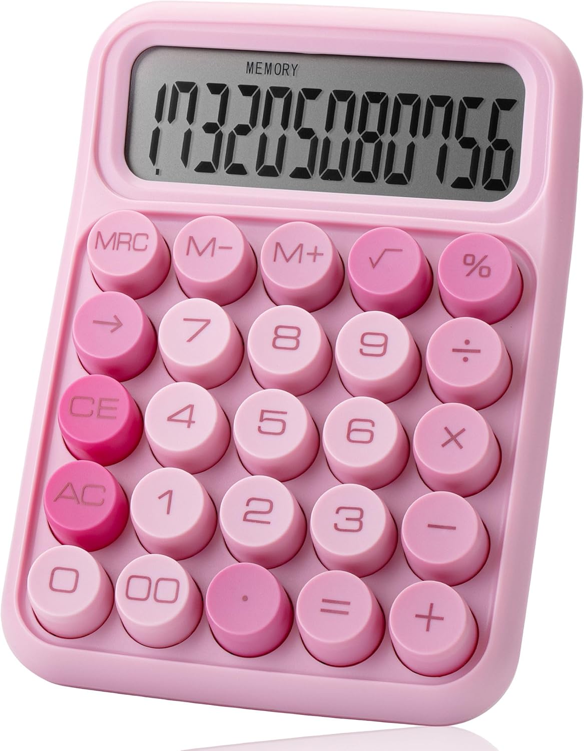Mr. Pen Pink Calculator - 12 Digit Large LCD, Easy Big Buttons