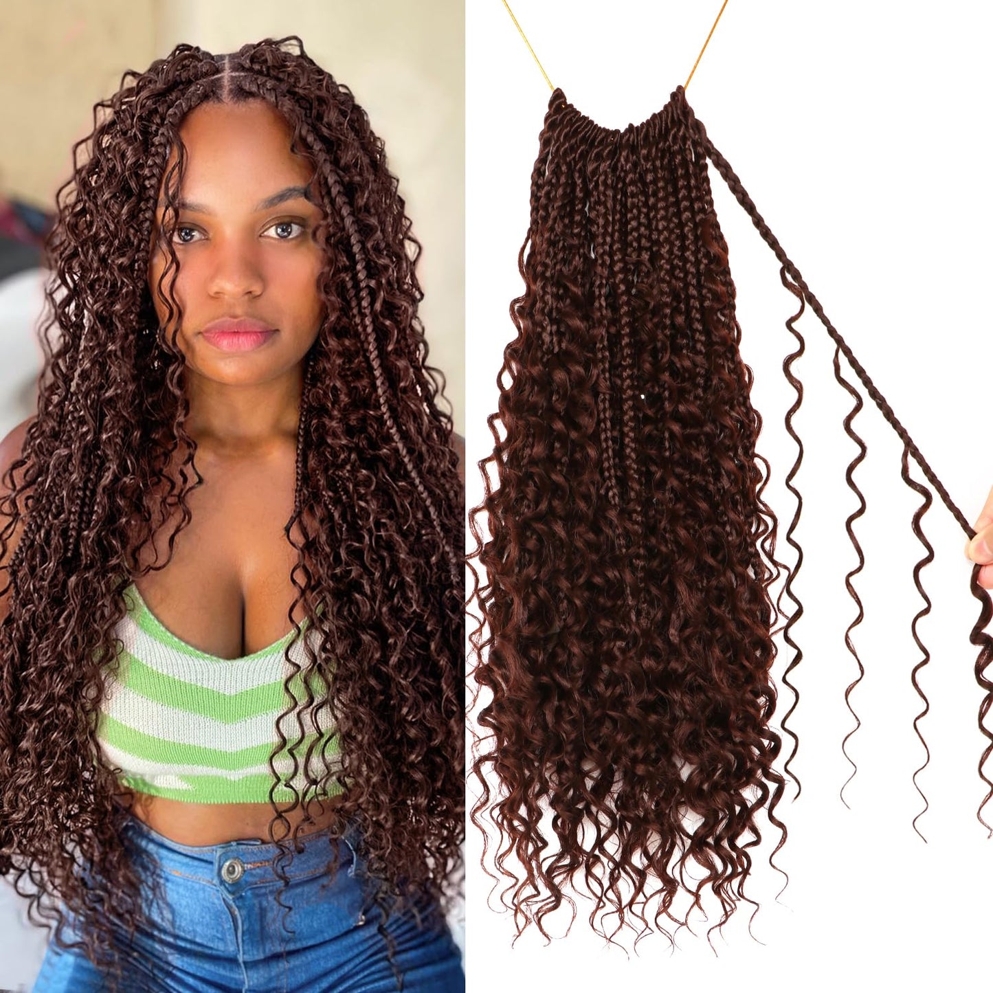 Goddess Boho Box Braids Crochet Hair for Stunning Styles