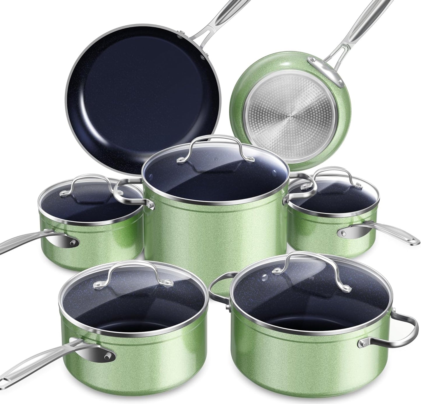 Nuwave Healthy Duralon Blue Ceramic Nonstick Cookware Set Review