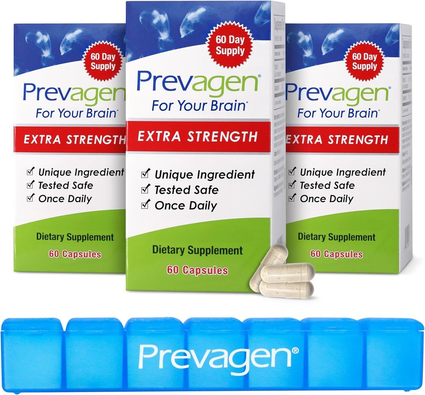 Prevagen Extra Strength Capsules for Brain Health - 180 Count