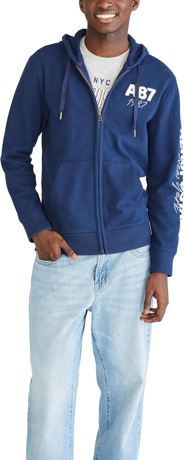 AEROPOSTALE Men's Aero Logo Hoodie - Cozy & Stylish