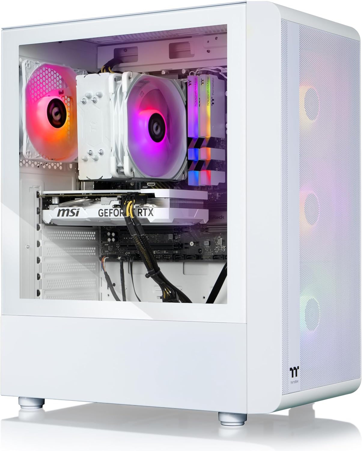Thermaltake Gaming PC: Intel i5, GeForce RTX 4060, RGB Memory