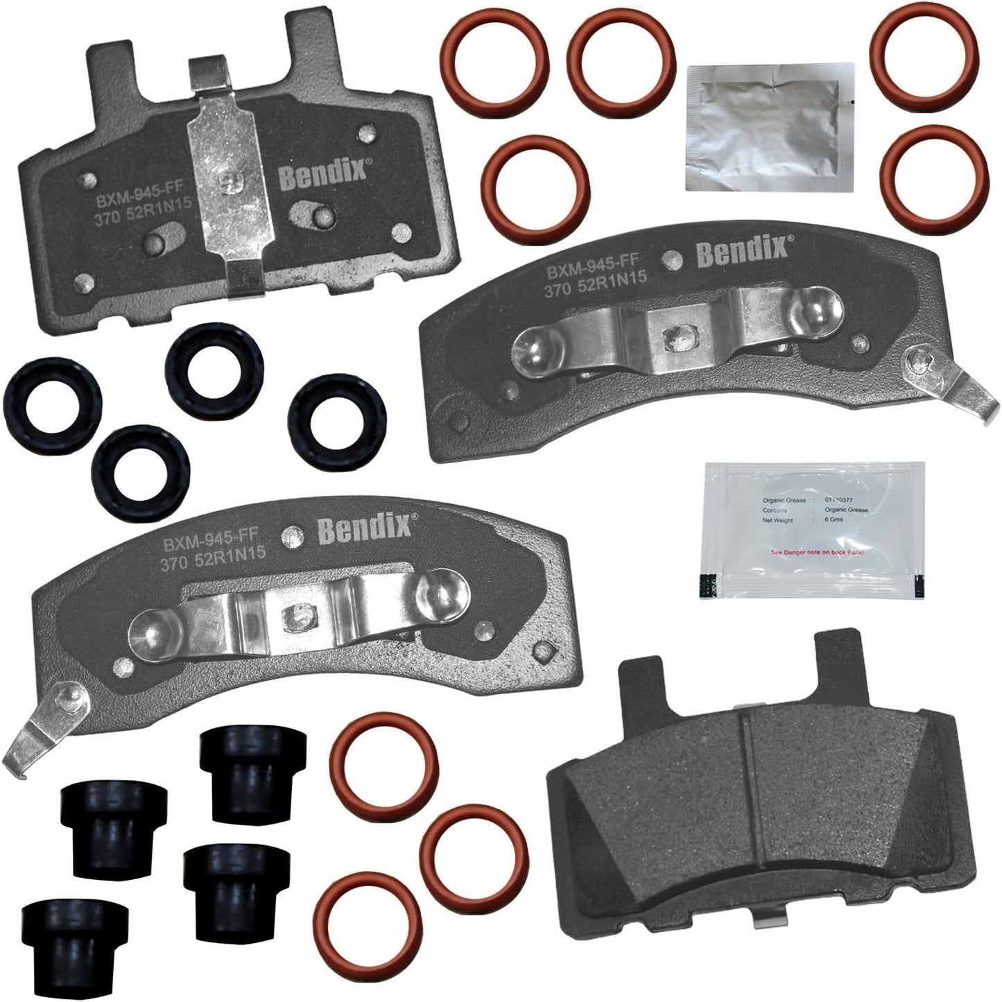 Bendix Priority1 CFM370 Semi-Metallic Brake Pads for Chevy & Dodge