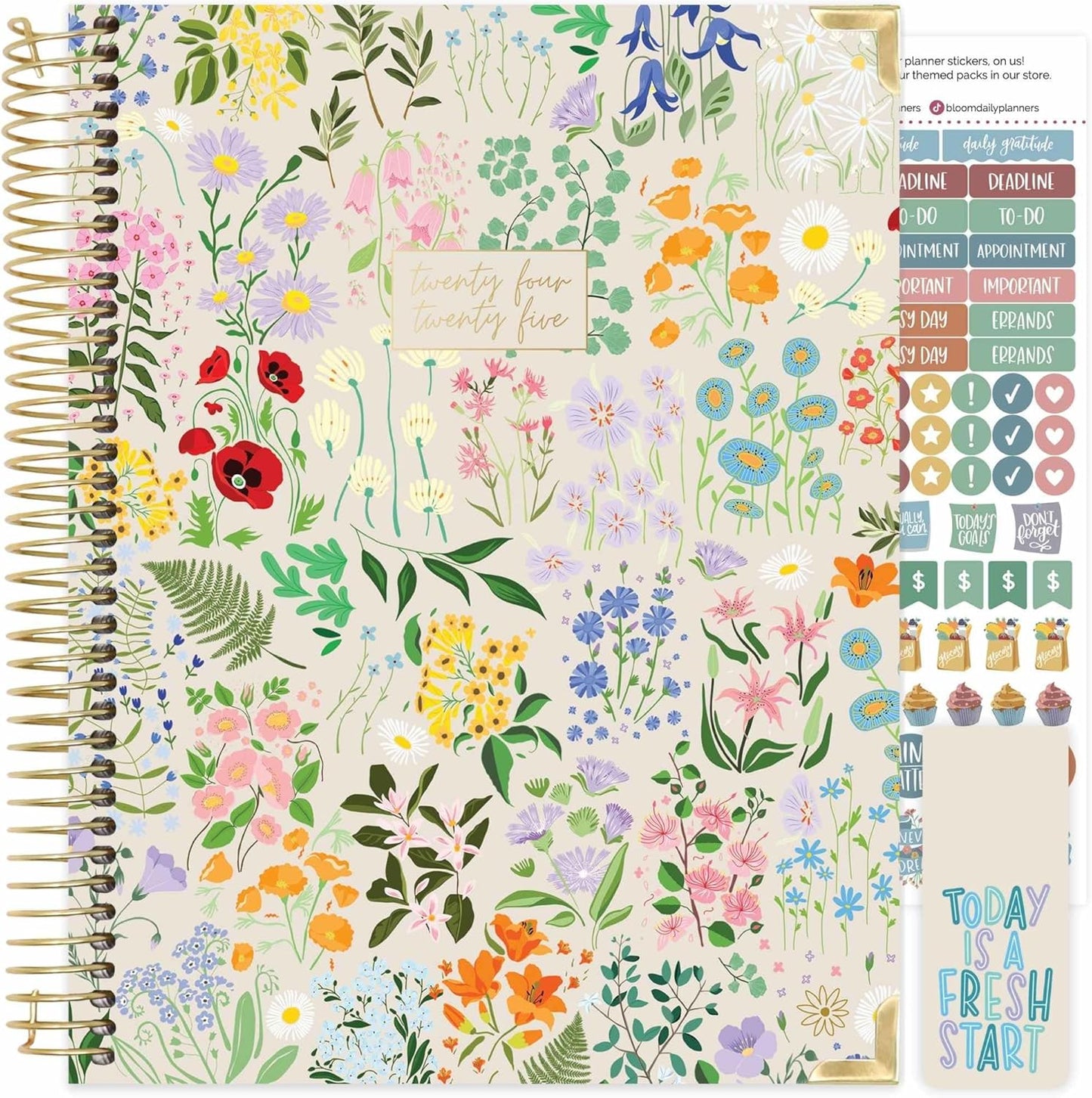 HARDCOVER bloom daily planners 2024-2025 Academic Year Planner