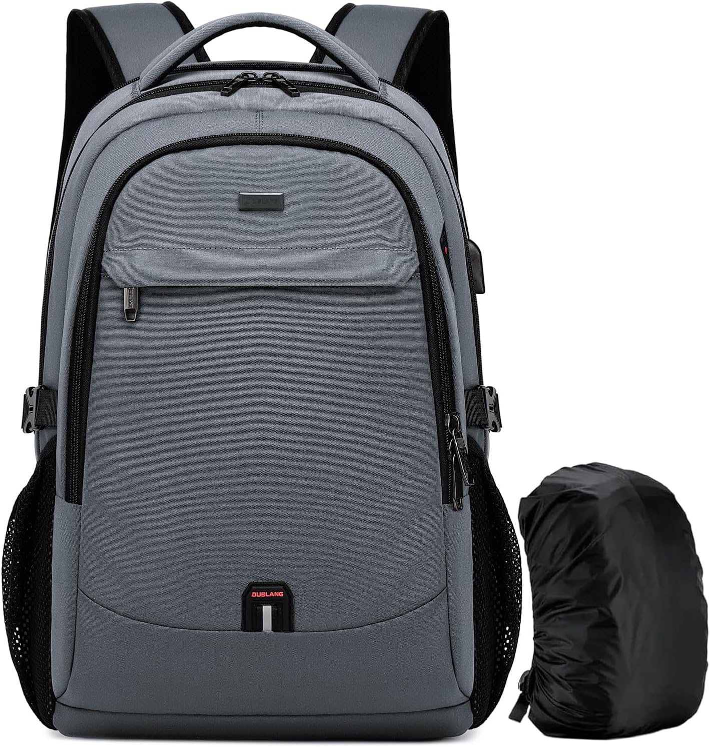 DUSLANG 17 Inch Laptop Backpack with USB Charging Port for Travel