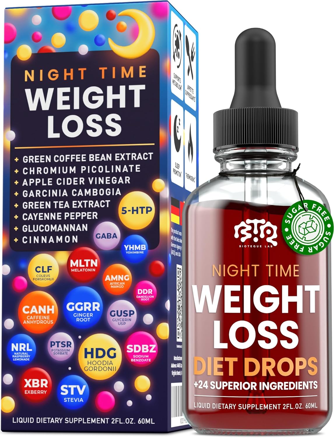 Apple Cider Vinegar Weight Loss Drops