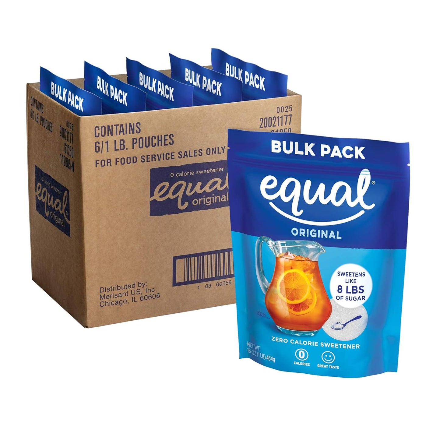 EQUAL 0 Calorie Sweetener - Perfect Sugar Alternative for Baking