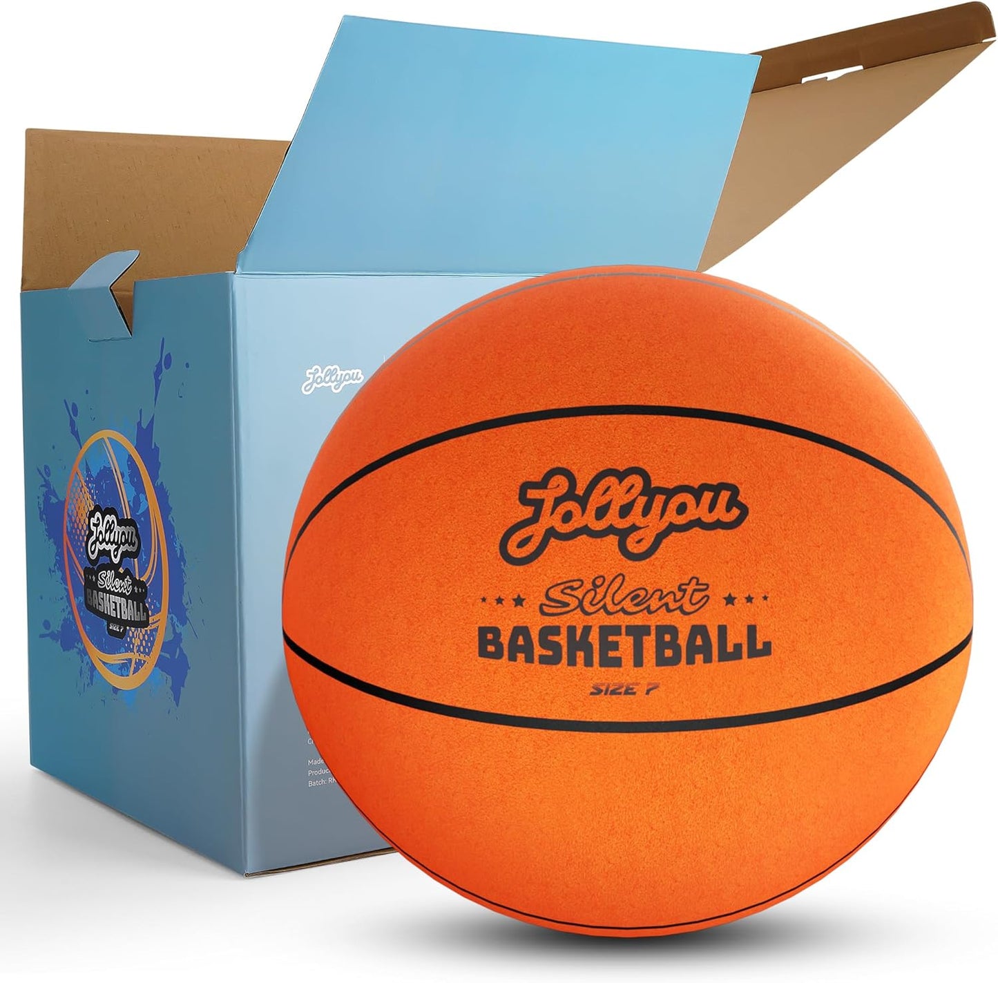 Silent Basketball Size 7 for Quiet Dribbling Training