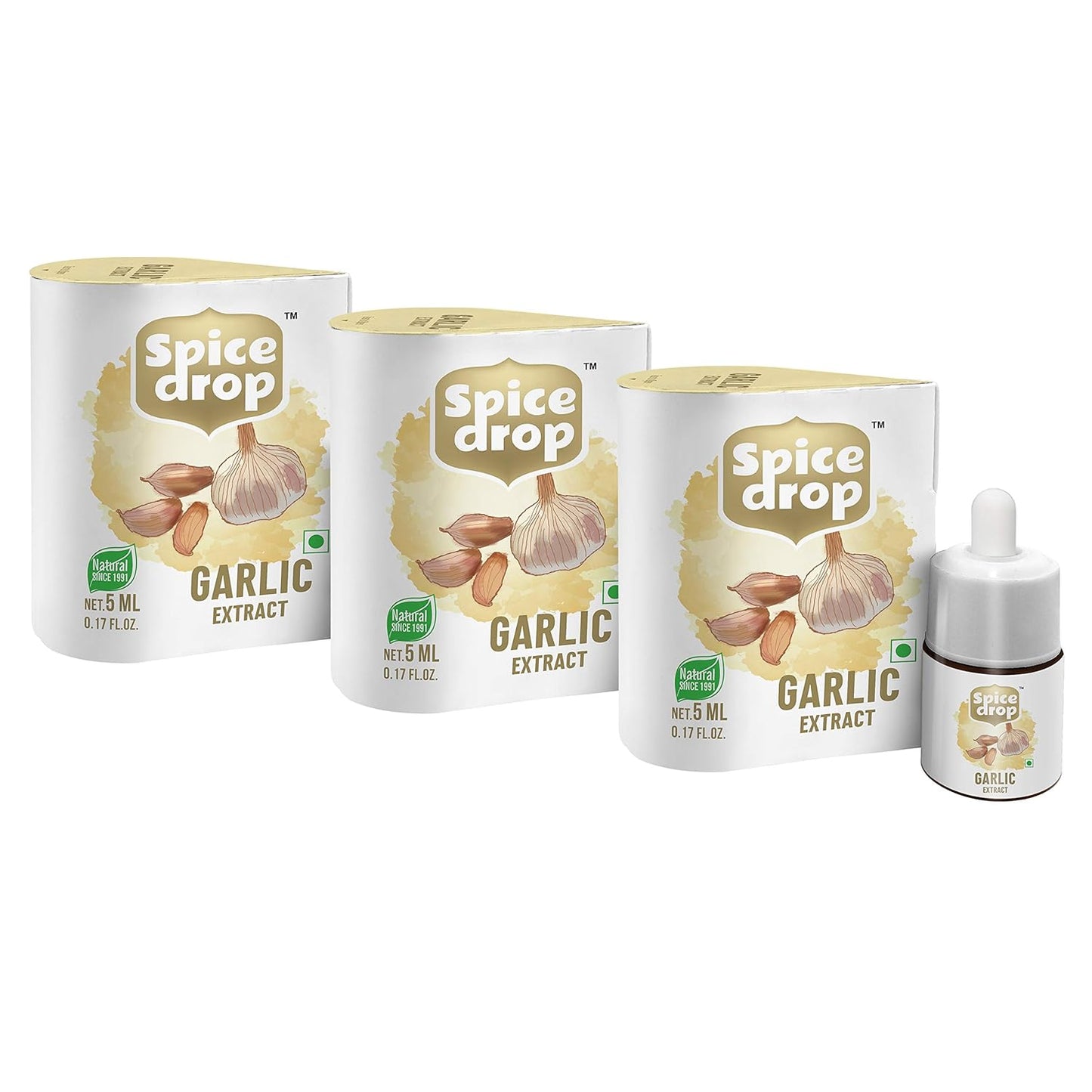 Spice Drop Natural Garlic Extract for Flavorful Soups and Pastas