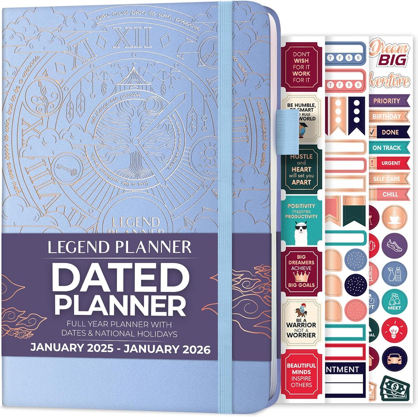 2025-2026 Legend Planner: Reach Goals, Boost Productivity